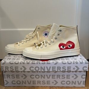Converse x Comme des Garçons PLAY Chuck 70
